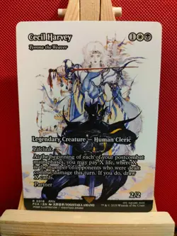 Cecil Harvey / Tymna the Weaver - Final Fantasy - Rare - NM (See Pics) MTG - Image 1