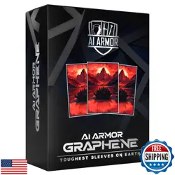 (Mountain Black Lotus) - 105ct Textured Matte TCG/MTG Art Sleeves by Ai Armor - Image 2