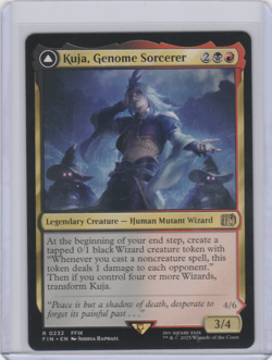 MTG Kuja, Genome Sorcerer Final Fantasy Regular 0232 - Image 1