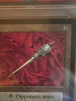 Disrupting Scepter 1993 CE PSA 8 MTG Magic: the Gathering - Image 2