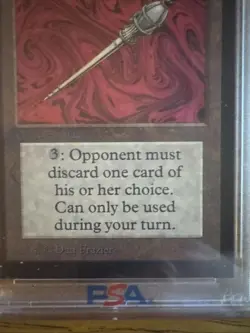 Disrupting Scepter 1993 CE PSA 8 MTG Magic: the Gathering - Image 3