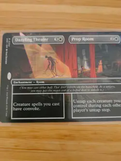 MTG Dazzling Theater Prop Room (Borderless) 0334 Duskmourn M/NM - Image 1