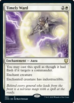 Magic The Gathering MTG TIMELY WARD Commander Legends NM Near Mint - Image 1