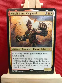 Neyali, Suns' Vanguard - Phyrexia: All Will be One Commander - NM - MTG - Image 1