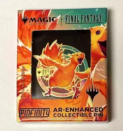 MAGIC FINAL FANTASY CHOCOBO PINFINITY AR-ENHANCED COLLECTIBLE PIN PROMO IN STOCK - Image 1
