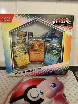 Pokemon TCG S&V Prismatic Evolutions Poster Collection Box New & Sealed FAST🚚✅ - Image 1