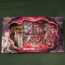 Pokemon TCG Mewtwo V-Union Special Collection Box Sealed Evolving Skies Pack 820650106934 - Image 1