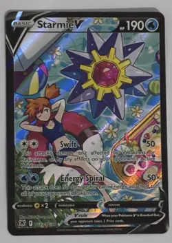 Pokemon Starmie V TG13/TG30 Swsh10: Astral Radiance Trainer Gallery Holo - Image 2