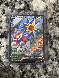 Pokemon Starmie V TG13/TG30 Swsh10: Astral Radiance Trainer Gallery Holo - Image 4