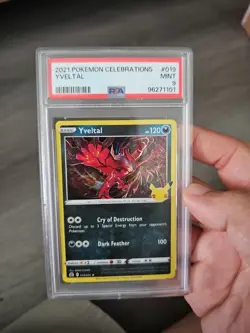 2021 Pokemon Celebrations Yveltal #019 PSA MINT 9 - Image 1