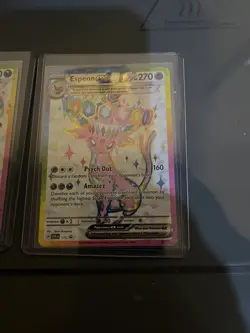 Pokemon TCG | Espeon EX 175 and Umbreon EX 176 | S&V Black Star Promo Pair - Image 2