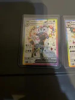 Pokemon TCG | Espeon EX 175 and Umbreon EX 176 | S&V Black Star Promo Pair - Image 4