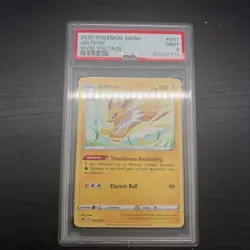 2020 POKEMON SWORD & SHIELD VIVID VOLTAGE JOLTEON #47 - ‼MNT - PSA 9‼ - Image 1