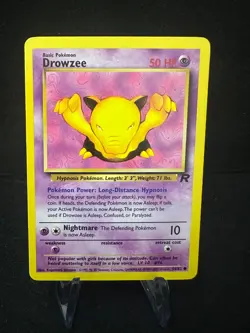 Drowzee 54/82, Team Rocket, Pokemon, LP - Image 1