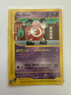 Pokemon TCG Mr. Mime Aquapolis 95b/147 Regular Common MINT - Image 1