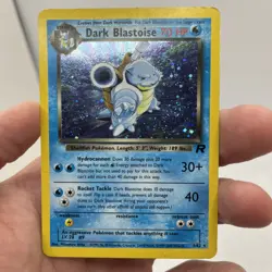 Dark Blastoise 3/82 Team Rocket Holo Pokemon 1999-2000 - Image 1