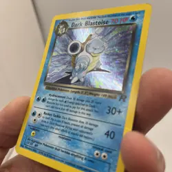 Dark Blastoise 3/82 Team Rocket Holo Pokemon 1999-2000 - Image 4