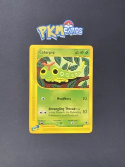 Pokemon TCG Caterpie Expedition 96/165 Regular LP. - Image 1