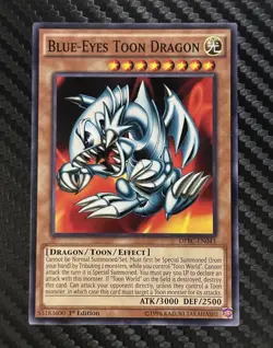 Blue-Eyes Toon Dragon DPBC-EN043 Common 1st Edition Yugioh TCG - Image 1