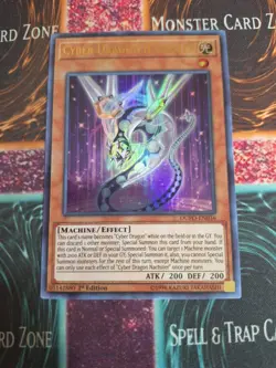 Yu-Gi-Oh! TCG Cyber Dragon Nachster DUPO-EN036 Ultra Rare 1st Edition Near Mint - Image 1