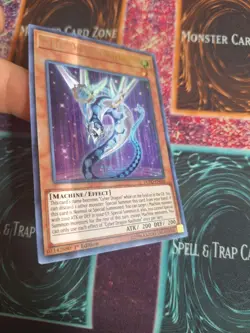 Yu-Gi-Oh! TCG Cyber Dragon Nachster DUPO-EN036 Ultra Rare 1st Edition Near Mint - Image 2