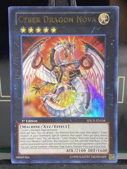 YUGIOH - CYBER DRAGON NOVA - SDCR-EN038 1ST (NM) - Image 3