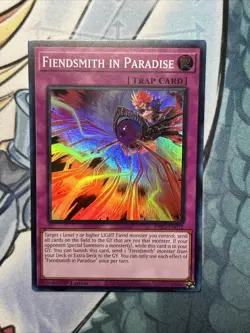 Yu-Gi-Oh • FIENDSMITH IN PARADISE • Super Rare INFO-EN072 1st Ed 🥶 - Image 1