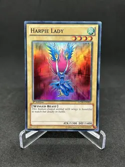 Yugioh Harpie Lady LCJW-EN082 Super Rare 1st Edition LP - Image 1