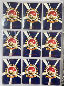 Lot 81 Vintage Japanese Pokemon Card Set Old Back Holo Dark Charizard Mewtwo - Image 3