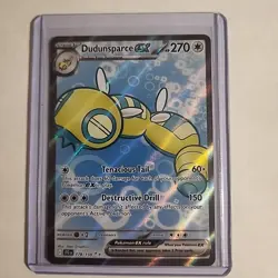 Pokemon Dudunsparce EX TCG Holo Ultra Rare Card 178/159 Sv09: Journey Together - Image 1
