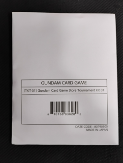 Gundam Card Game Store Tournament Kit TKIT-01 English NEW SEALED TCG - Image 1