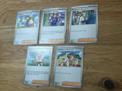 5 CARDS Pokemon TCG | Black Star Promo Trainer Set SVP 219, 220, 221, 222, 223 - Image 1