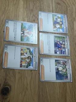 5 CARDS Pokemon TCG | Black Star Promo Trainer Set SVP 219, 220, 221, 222, 223 - Image 3
