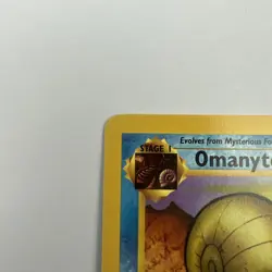 Omanyte Pokemon Card 1st First edition. Fossil Set 52/62 Wizards of the coast - Image 2