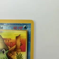 Omanyte Pokemon Card 1st First edition. Fossil Set 52/62 Wizards of the coast - Image 3