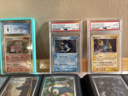 Pokemon TCG 151 Lot of Pack fresh NM cards And 3 Vintage Spanish Graded Slabs - Image 4