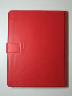 New Vintage 1999 Pikachu Official Pokemon TCG Card Binder Book Red 4 Pocket - Image 3