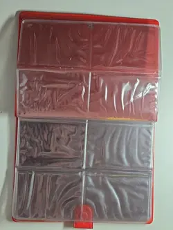 New Vintage 1999 Pikachu Official Pokemon TCG Card Binder Book Red 4 Pocket - Image 5