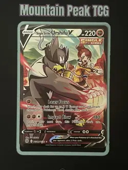 NM Single Strike Urshifu V TG18/TG30 Brilliant Stars - Pokemon Card - Image 1