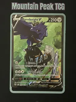 NM Corviknight V TG18/TG30 Silver Tempest Trainer Gallery - Pokemon Card - Image 1