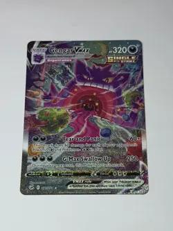Pokemon Card TCG Gengar VMAX 271/264 Alt Art Secret Rare Ungraded LP/MP - Image 1