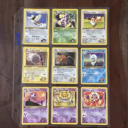 Complete 1st Edition Common/Uncommon Gym Challenge Pokemon 91 Card Set NM! - Image 5