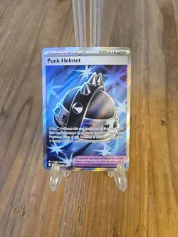 Punk Helmet 121/094 - Pokemon Card TCG - Phantasmal Flames Illustration Rare -NM - Image 1