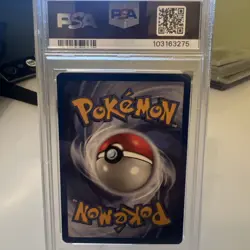 1999 Pokemon TCG Gengar Fossil Card 20/62 PSA 7 - Image 2