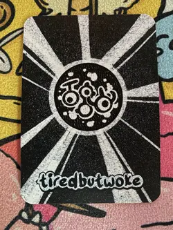 Pokemon Parody Cards by Tiredbutwoke, v3 / Set 3 - Mimikyu Holographic Card - Image 2