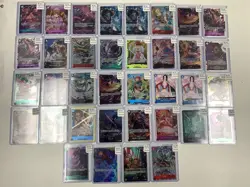 One Piece Japanese 36 Card Lot - Alt Art / Parallel / SR - All Toploaded! - Image 1