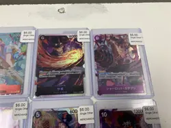 One Piece Japanese 36 Card Lot - Alt Art / Parallel / SR - All Toploaded! - Image 5