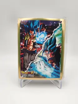 DRAGON BALL SUPER TCG: OFFICIAL CARD SLEEVES 65ct - GOGETA & VEGITO - Image 1
