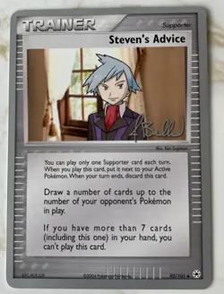 2006 World Championships Steven's Advice Pokemon Card, 92/101 - Image 1