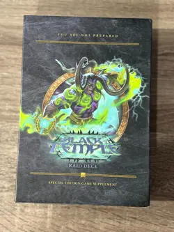 World Of Warcraft TCG: Black Temple Raid Deck (2008) - INCOMPLETE MISSING CARDS! - Image 1